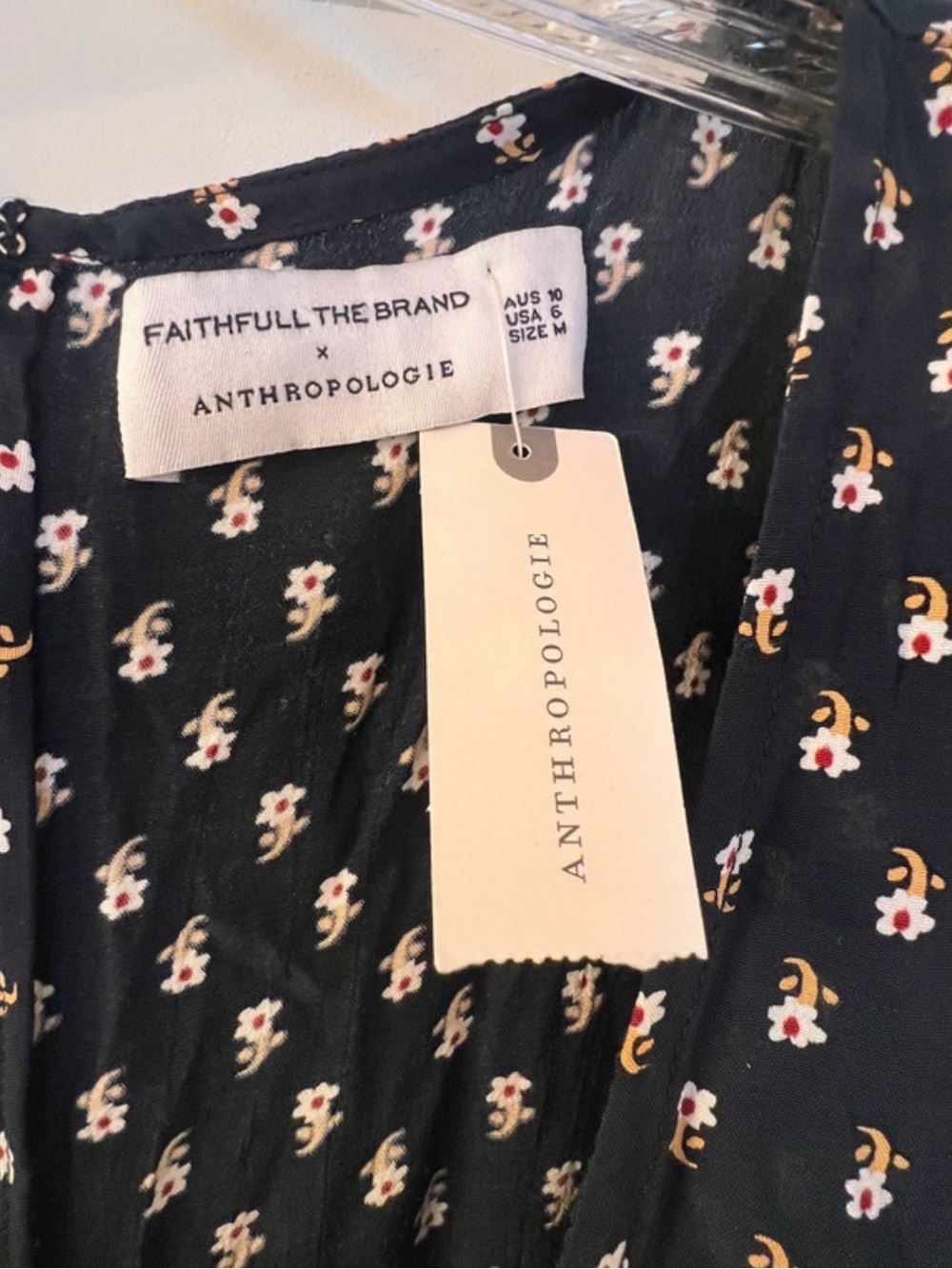 Anthropologie x Faithfull the Brand Fresa Boho Dress Size 6 NWT - Picture 8 of 10